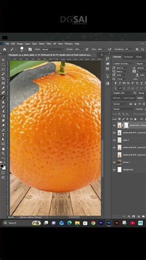 Transparent effect in photoshop | #tutorial #photoshop #photoshoptutorial #creativedesign