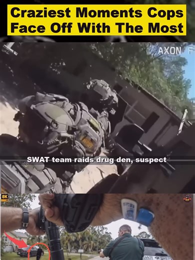 Cops Confront Dangerous Criminals in Intense Raids