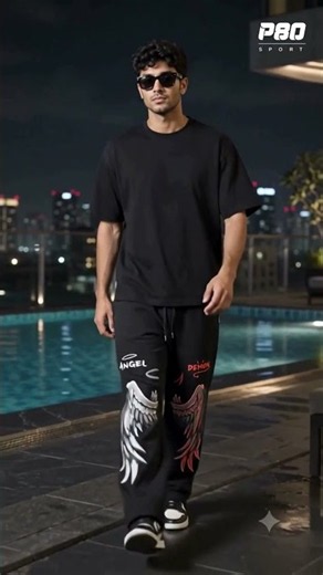 P80 SPORT Graphic Sweatpants | Bold Baggy Streetwear for Every Vibe