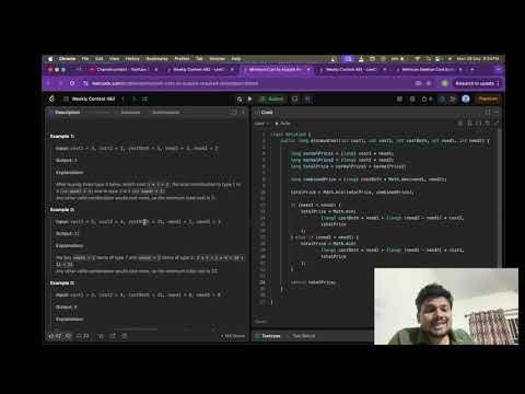 Weekly Contest 482 | 3789. Minimum Cost to Acquire Required Items