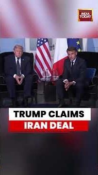 US-Iran War: Trump Claims Iran Deal Signed, Says Strait Of Hormuz Will Fully Reopen