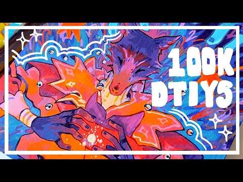 Creating a new character ✨ 100K Challenge!!!