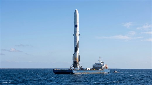 Blue Origin’s New Glenn NG-3 launch ended with a booster touchdown at sea
