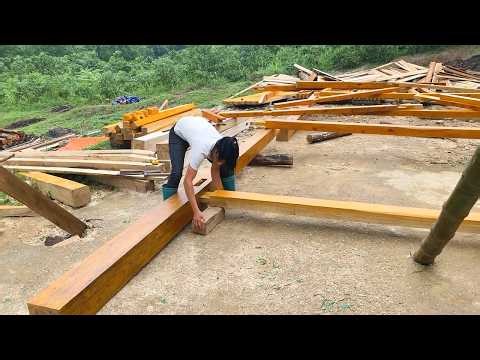 357 Days Alone Building a Wooden Stilt House From Scratch – The Final Home Is Stunning