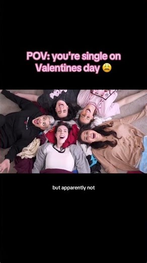 POV: You're single on Valentine's Day 😩 #shorts #cimorelli #valentinesday