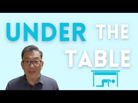 LESSON 74: Under the Table | English with Bruce
