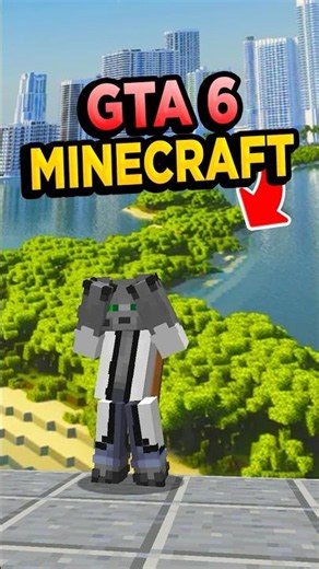 GTA 6 en Minecraft antes de GTA 6