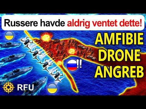 Russerne panikker, mens Ukraine udfører ødelæggende angreb fra havet