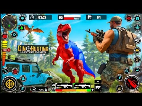 Dino Hunter on Mission 🦖 | Extreme Sniper Hunting in Dinosaur World