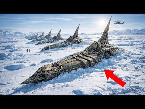 The 7,000yr "Pre-Human" Fleet Found Under Ice in Antarctica Desert