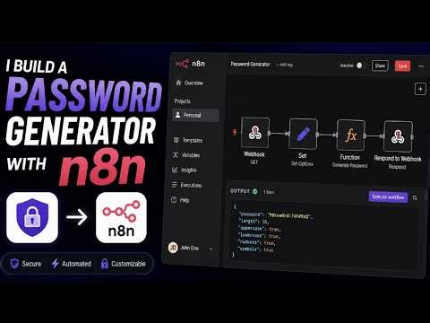 How To Build A Random Password Generator In n8n: Automated Security! (2026)