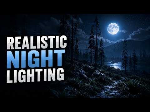 Realistic Night Lighting Setup in Unity HDRP