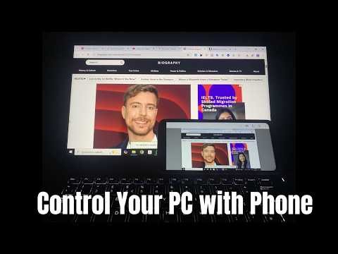 Control Your PC from Your Phone! | Microsoft Remote Desktop Full Guide