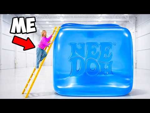 I MADE THE WORLD’S LARGEST NEEDOH WITH SLIME!