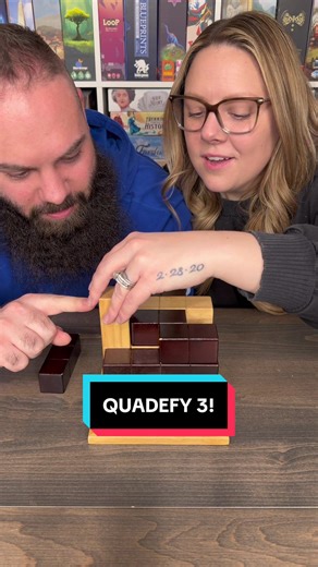 A Great Strategy Board Game For Two, Quadefy! #boardgames #gamenight #couple #fun