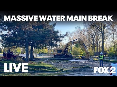 LIVE I Update on massive Auburn Hills water main break impacting multiple cities