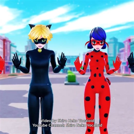 MMD Go Bananas (Ladybug x Chat Noir) #miraculousladybug #ladybug