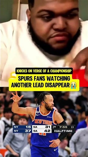Spurs have given up a 16 point lead👀