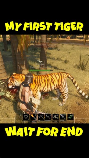 I Capture My First Tiger In Conan Exiles 🔥 : Conan Exiles #gaming #conanexiles #survival