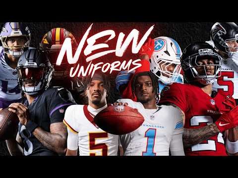 NFL Dropped New Jerseys and Fans Are DIVIDED #NFL #Uniforms #Reaction