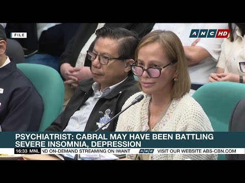 Psychiatrist: Cabral may have been battling severe insomnia, depression | ANC
