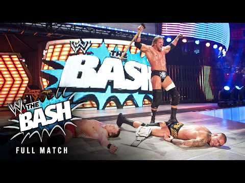 FULL MATCH: Triple H vs. Randy Orton | WWE Title Three Stages of Hell Match: The Bash 2009