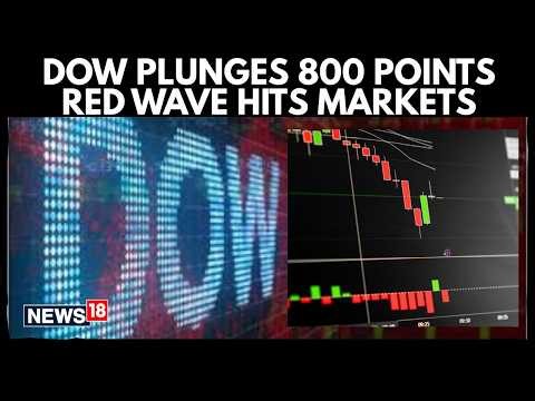 DOW PLUNGES 800 POINTS: Stock Market Enters Correctioall Street Meltdown | Iran War | N18G