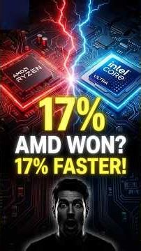 Intel vs AMD 2026 🔥 17% Faster! Which CPU Should You Buy?