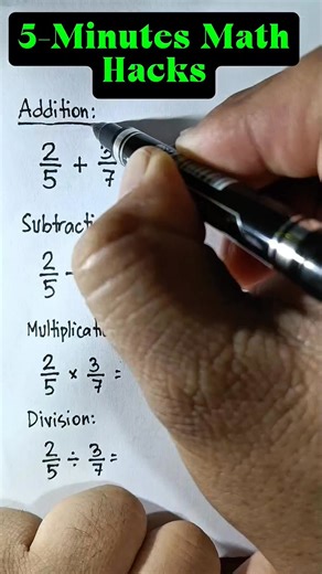 Math Amazing Tricks Part 6 #lifestyle #fbstylelife #mathematics #mathematicstutorial | Mathematics Tutorial