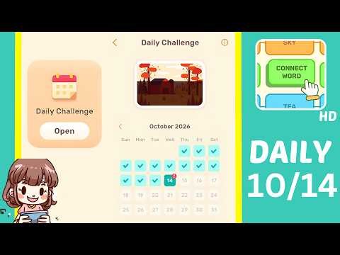 Connect Word Daily Challenge October 14 2026 Answers Walkthrough