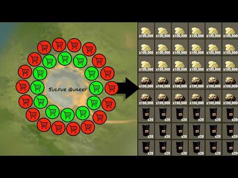 I Found a MASSIVE Sulfur Jackpot Hidden at the Quarry