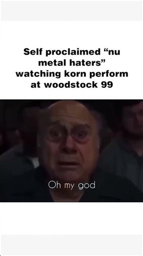 Haters at Woodstock 99 discovering Korn #numetal