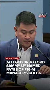 Millions in manager’s checks bought by VP Sara, ex-Pres. Duterte scrutinized | ANC
