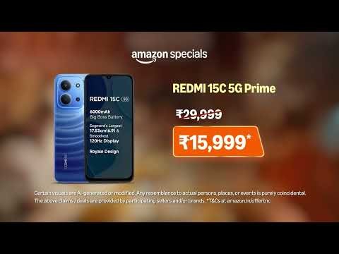 Amazon Great Indian Festival | AmazonSpecials | Redmi 15C