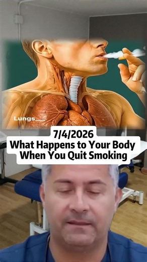 Curious about what happens when you quit smoking? Discover the stages your body goes through as it heals and recovers control. From improving oxygen levels to a boost in taste, every bit counts! Share with a friend who needs this! #QuitSmoking #HealthJourney #WellnessTips #FYP #ForYou