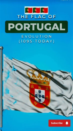 Portugal Flag Evolution from 1095 to today