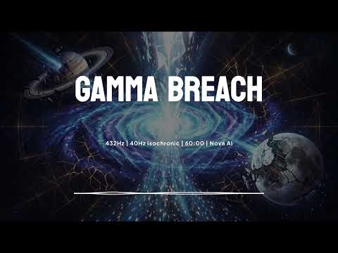 Gamma Breach: 432Hz | 40Hz Isochronic | 60:00 | Nova AI