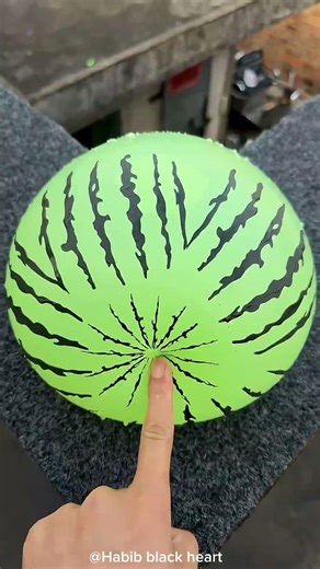 Experiment: Will a water balloon explode when it rolls down from a tall building?