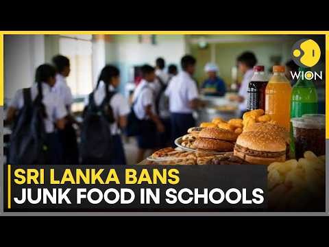 Sri Lanka Bans Junk Food In Schools To Promote Healthier Eating | WION World News