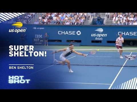 Ben Shelton Makes Crazy Volley in the Final Against Zverev | 2026 US Open