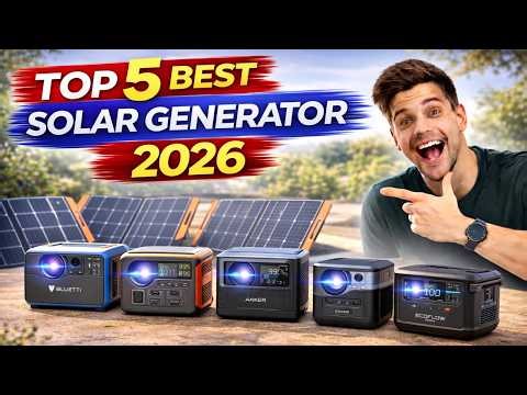 Best Portable Solar Generator 2026 – Most People Pick Wrong!
