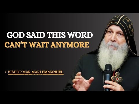 🚨 Chosen One, STOP What You’re Doing — God Needs You NOW 🙏✨Bishop Mar Mari Emmanuel