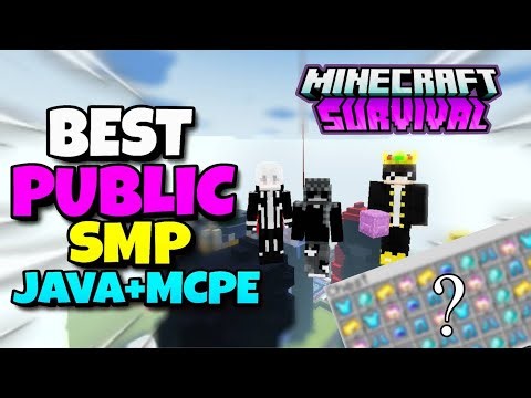 🍟New Best Public Survival Smp Server For Minecraft 🍿 | Java/Pe/Pojav | 24/7 Online |Free To Join 🌹