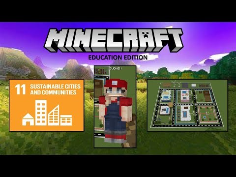 Minecraft Project on Sustainable Cities And Communities SDG 11 - #walkthrough #minecraft #sdg