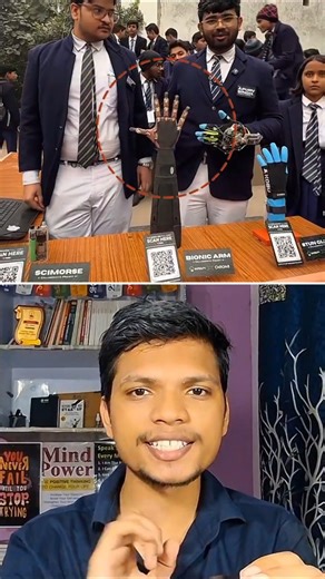 School Students Built a Bionic Arm That Changed Lives 🔥💯