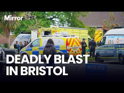 'Suspicious' explosion leaves TWO DEAD and dozens of homes EVACUATED after 'domestic incident'