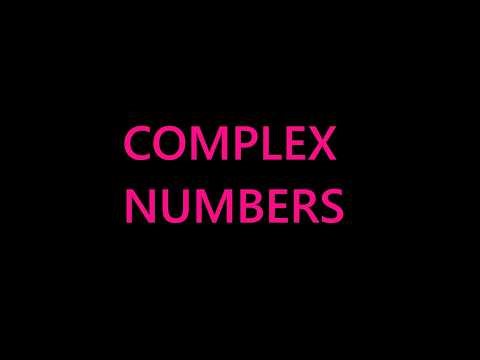 Complex Numbers