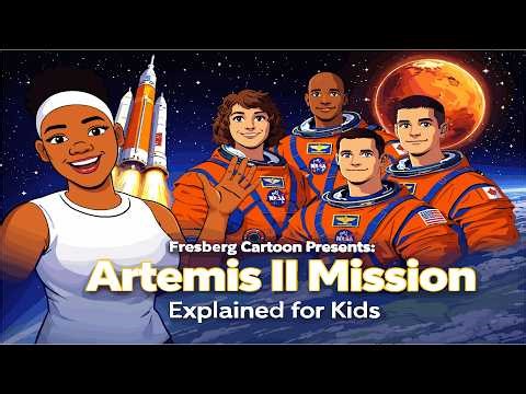 Artemis II Explained for Kids 🚀 | NASA’s Moon Mission (Space Facts for Kids)