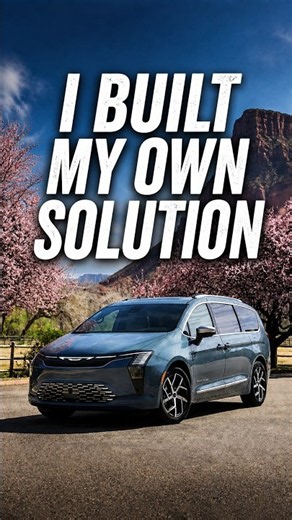 I build this for my Chrysler Pacifica #chryslerpacifica #minivan #minivanlife ‪@CARGOSURF‬