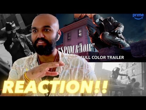 Spider-Noir Trailer, AMAZING VISUAL STYLE!! ( REACTION!! )